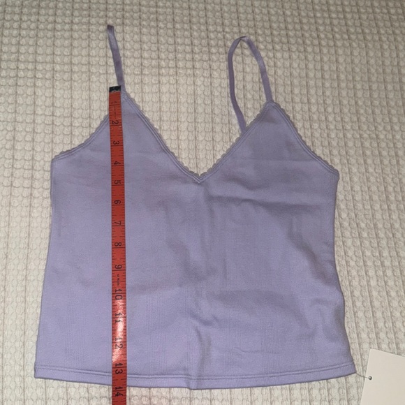 Lululemon Cotton Pointelle Cropped Cami Tank - Picture 16 of 16